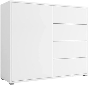 Μπουφές Gesita D4-Λευκό