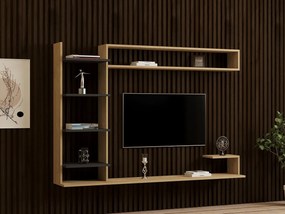 Σύνθεση Τηλεόρασης Sapphire / Ανθρακί GRUMAR 180x29.6x121.8