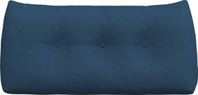 vidaXL Μαξιλάρι Πλάτης Μπλε 100 x 24 x 50 εκ ύφασμα