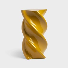 Βοηθητικό τραπέζι Pillar Marshmallow Ώχρα Fiber Glass 54 x 29.5 cm Home - &amp;k Amsterdam