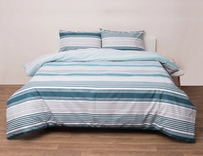 Σετ Πάπλωμα Μονό 160x240 Ντάλας Πετρόλ Viopros