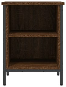 vidaXL Παπουτσοθήκη Καφέ Δρυς 38 x 35 x 50 εκ. από Επεξεργ. Ξύλο