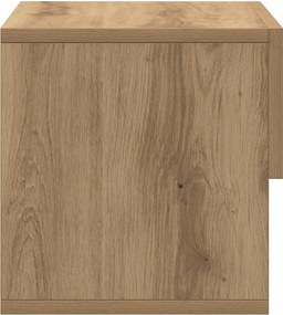 vidaXL Κομοδίνα Επιτοίχια 2 τεμ. Αρτισιανή Δρυς