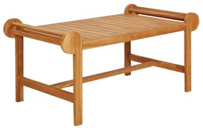 vidaXL Σαλόνι Κήπου Σετ 4 Τεμαχίων από Μασίφ Ξύλο Teak
