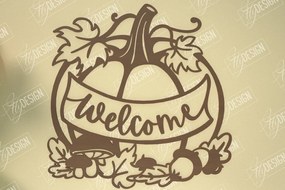 Intra απο ξύλο plywood 3mm-4mm πάχος Φθινοπωρινή Τέχνη τοίχου | Φθινοπωρινό σημάδι | Φθινοπωρινή ατμόσφαιρα Δίασταση 40x40 cm INTRAFABR-103521932