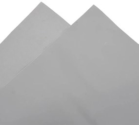 vidaXL Μουσαμάς Γκρι 650 γρ./μ.² 4x7 μ.