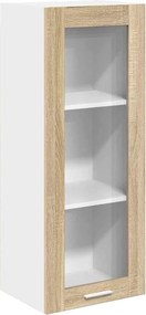 vidaXL Κρεμαστό ντουλάπι με αποθήκευση Δρύς Sonoma 40 x 31 x 100 εκ.