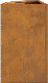 vidaXL Γωνιακό Ροδόδεντρο Σκ rusty 30 x 30 x 50 cm