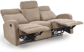 OSLO 3S sofa with recliner function color: beige DIOMMI V-CH-OSLO_3S-SOFA-BEŻOWY