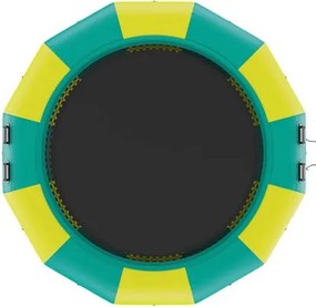 VEVOR 12ft Inflatable Water Trampoline Swim Platform Bounce for Pool Lake Toy