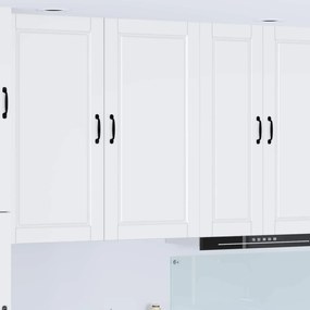 vidaXL Ντουλάπα Κουζίνας Λευκό 50 x 31 x 100 εκ. Επεξεργασμένο ξύλο