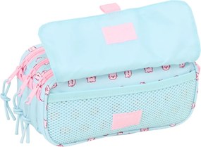 Κασετίνα Pembe The pink cat Πολύχρωμο 21,5 x 10 x 8 cm