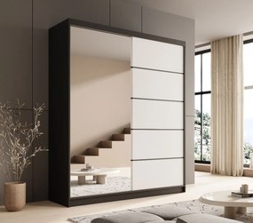 Ντουλάπα Shelvia 180 συρόμενη -Mauro-Leuko