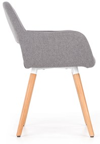 K283 chair, color: grey DIOMMI V-CH-K/283-KR-POPIEL