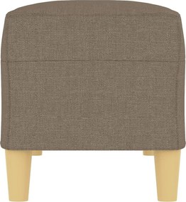 vidaXL Πάγκος Taupe 100x35x41 εκ. Υφασμάτινος