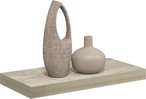 vidaXL Ράφι Τοίχου Χρώμα Δρυός 50x23,5x3,8 εκ. MDF