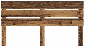 vidaXL Κεφαλάρι Παλιό ξύλο 180 cm Επεξεργασμένο ξύλο