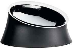 Δοχείο Φαγητού Σκύλου Wowl BM13/28 B 28x27x15,7cm Black-Silver Alessi