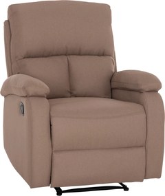 ΠΟΛΥΘΡΟΝΑ RELAX DIONI HM3296.03 ΜΠΕΖ ΥΦΑΣΜΑ 85x90x100Υεκ.