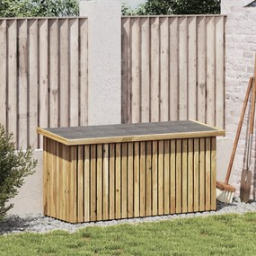 vidaXL Κουτί Αποθήκευσης 119x44x58.5 εκ Επεξεργασμένο Ξύλο Πεύκου