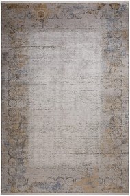 Χαλί Enigma 62847 111 Grey-Multi Βιοκαρπέτ 200X290cm