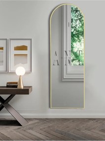 Stewehome Διακοσμητικός οβάλ καθρέφτης τοίχου MDF 180x60 cm