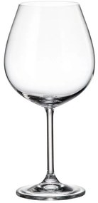 Ποτήρι Κολωνάτο Burgunder 650ml Colibri - Crystal Bohemia - 6 ΤΜΧ