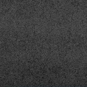 VidaXL Χαλάκι Εξώπορτας Ανθρακί 60 x 80 x 1.2 cm Ύφασμα τέντι
