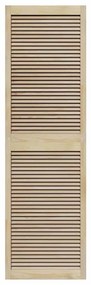 vidaXL Πόρτες Ντουλάπας Other με πόρτα 4 pcs Καφέ 201 x 59.5 x 2.1 εκ