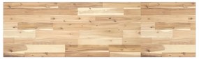 vidaXL Ράφι Κρεμαστό 120x40x2 εκ. Ακατέργαστο Μασίφ Ξύλο Ακακίας