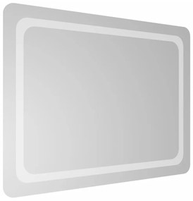 vidaXL Καθρέφτης Μπάνιου με LED 60x80 εκ.