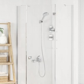 vidaXL Σετ Κεφαλής Ντους Με επίστρωση χρωμίου G 1 / 2 ίντσες