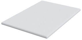 vidaXL Στρώματα Λευκό 140 x 190 cm 100% ύφασμα πολυεστέρα με τζακάρ