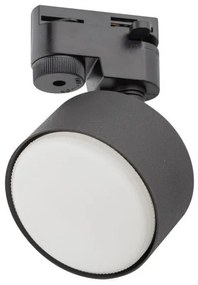 Σποτ Φωτιστικό Μονοφασικής Ράγας GX53 11W IP20 Tracer TK Lighting 4398 Μαύρο