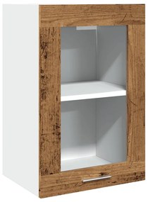 vidaXL Ντουλάπι Κρεμαστό Lyon με Τζάμι 40x31x60 εκ. Επεξ. Ξύλο
