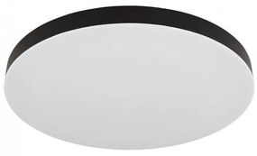 Πλαφονιέρα Φωτιστικό Οροφής LED 50W 3CCT Φ50 Globo Lighting-12384-50-Μαύρο 12384-50