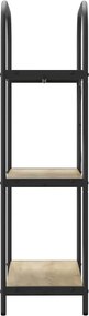 vidaXL Ράφι Βιβλίων Δρύς Sonoma 60 x 30 x 109 εκ Επεξεργασμένο ξύλο