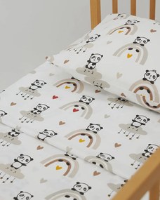 Βαμβακερή Βρεφική Μαξιλαροθήκη Sweet Panda