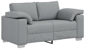 vidaXL καναπές loveseat  γκρι 120 εκ. ύφασμα