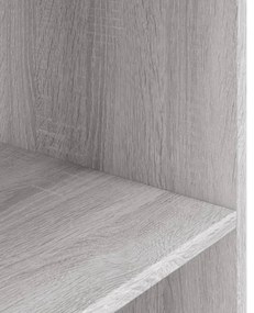 vidaXL Βάση Ενυδρείου Γκρι Sonoma 100x40x60 εκ. από Επεξεργασμένο Ξύλο