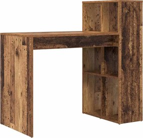 vidaXL Γραφείο Παλιό Ξύλο 108 x 55 x 103 cm Επεξεργασμένο Ξύλο