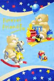 Χαλί F-Friends Printed 6109 Blue 160X230cm