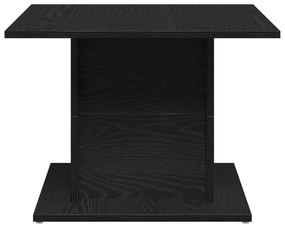 vidaXL Τραπεζάκι Σαλονιού Μαύρη Δρυς 55.5x55.5x40 εκ. Επεξεργασμένο Ξύλο