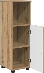 vidaXL Ντουλάπι Μπάνιου Artisan Oak 30 x 35 x 95 εκ