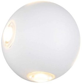 Φωτιστικό Τοίχου - Απλίκα Avisio 246760431 Φ10cm 4xLed 250lm 2W White Trio Lighting