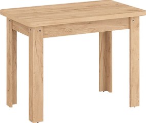 Τραπέζι Celeste pakoworld μελαμίνης σε oak απόχρωση 100x60x73.5εκ