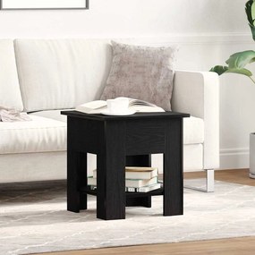 vidaXL Τραπεζάκι σαλονιού Μαύρη δρυς 40 x 40 x 42 cm