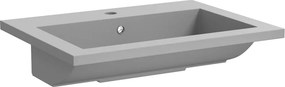 vidaXL Νιπτήρας Γκρι 600 x 450 x 120 χιλ. Γρανιτένιος