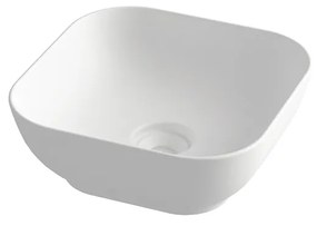 Olympia Trend Square 02 White matt - Νιπτήρας Επικαθήμενος χωρίς βαλβίδα - 1000002695 - 60133