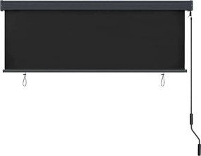 vidaXL Ρόλερ Ανθρακί 180 x 250 cm Ύφασμα και Αλουμίνιο